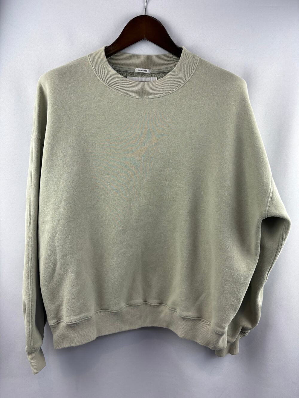 Men’s Abercrombie & Fit Medium Sage Green Crewneck